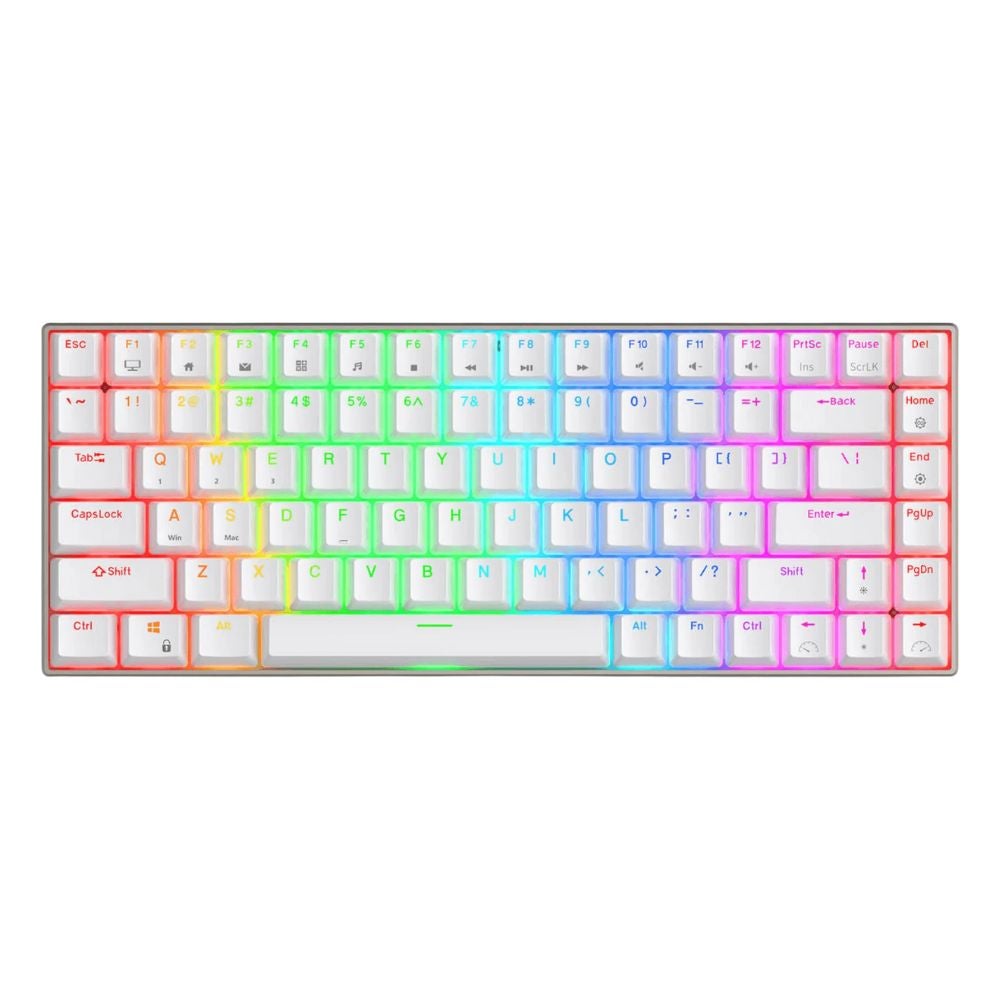 RK ROYAL KLUDGE RK84 Pro RGB 75% Triple Mode on a white background