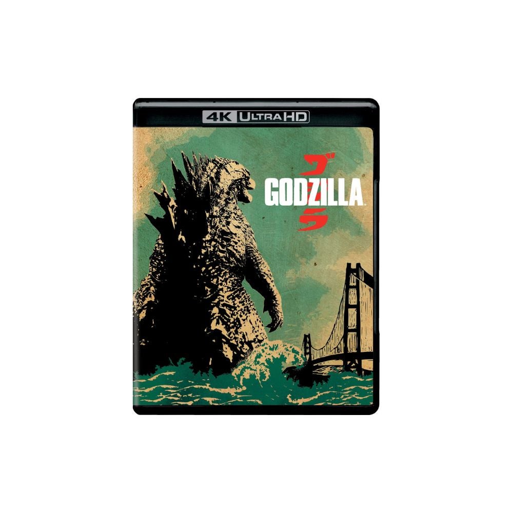 Godzilla (4K Ultra HD + Blu-ray) on a white background