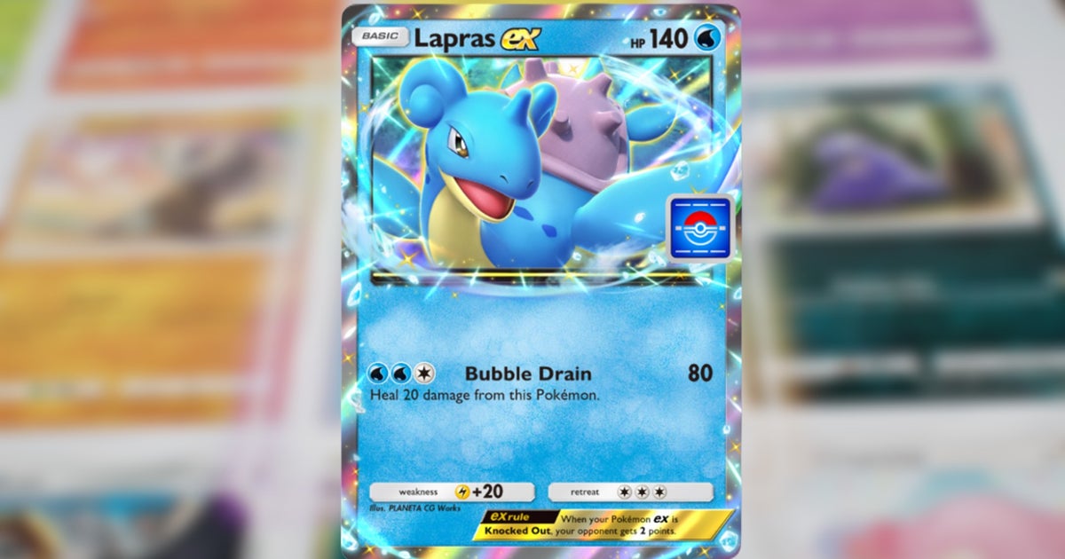 Pokemon TCG Pocket best Lapras ex deck - card list and guide | VG247 Pokemon TCG Pocket best Lapras ex deck - card list and guide | VG247