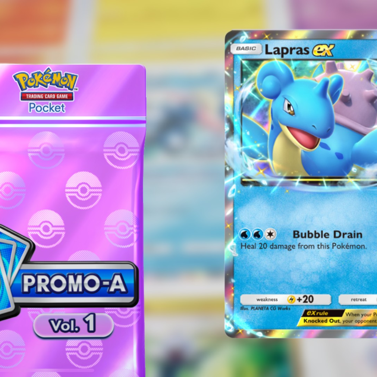 pokemon tcg lapras event cards Lapras ex Drop Event
