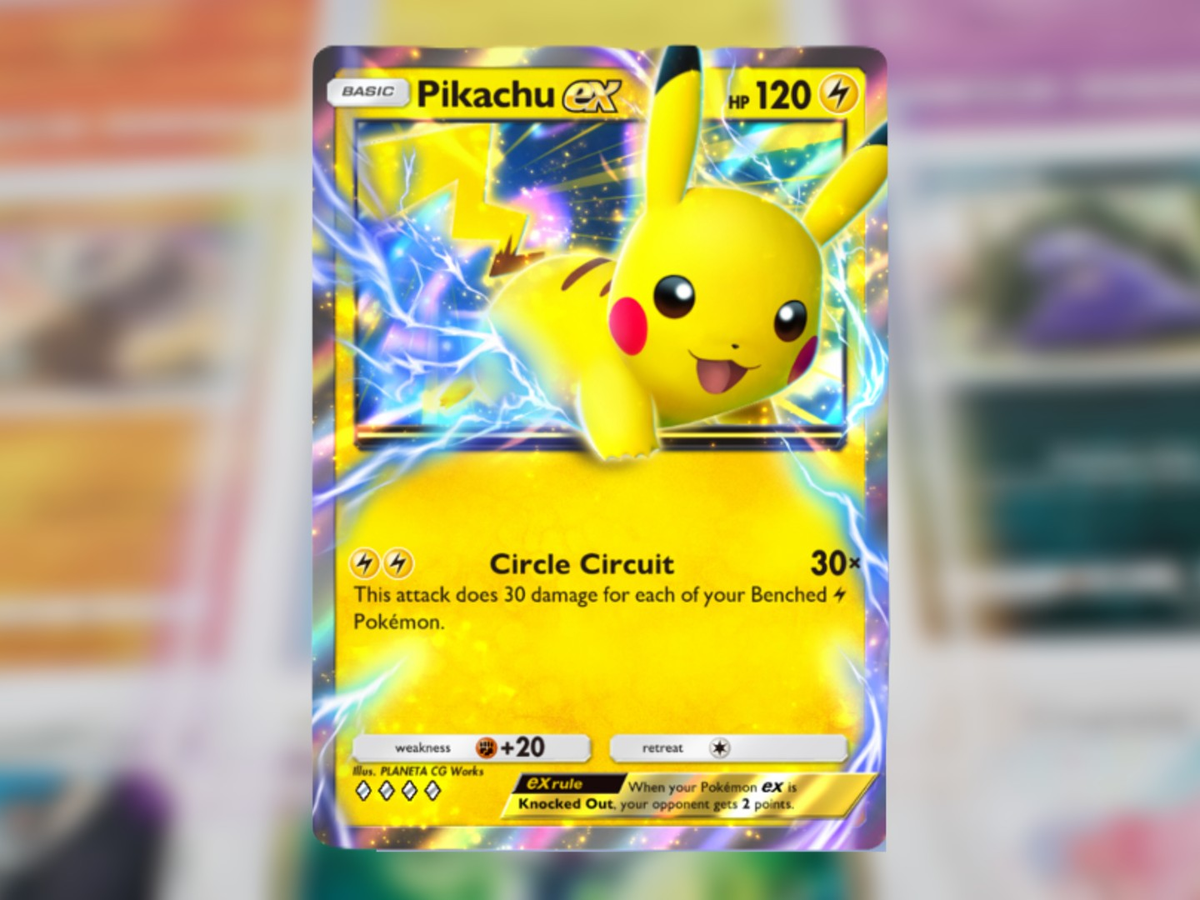 Pokemon TCG Pocket best Pikachu ex deck - card list and guide | VG247 Pokemon TCG Pocket best Pikachu ex deck - card list and guide | VG247