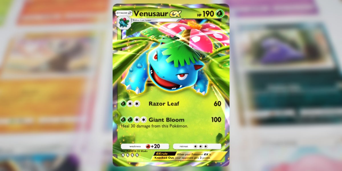 The Pokemon TCG Pocket Venusaur drop event is finally here - here's what you can get | VG247 The Pokemon TCG Pocket Venusaur drop event is finally here - here's what you can get | VG247