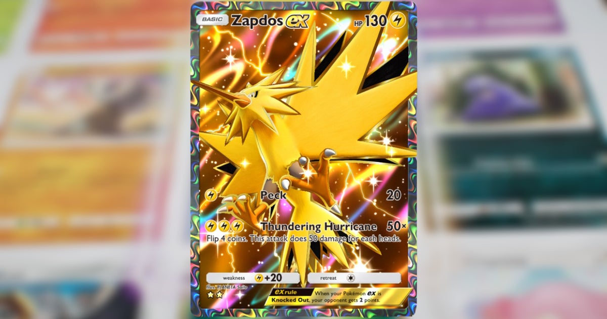 Pokemon TCG Pocket best Zapdos ex deck - card list and guide | VG247 Pokemon TCG Pocket best Zapdos ex deck - card list and guide | VG247