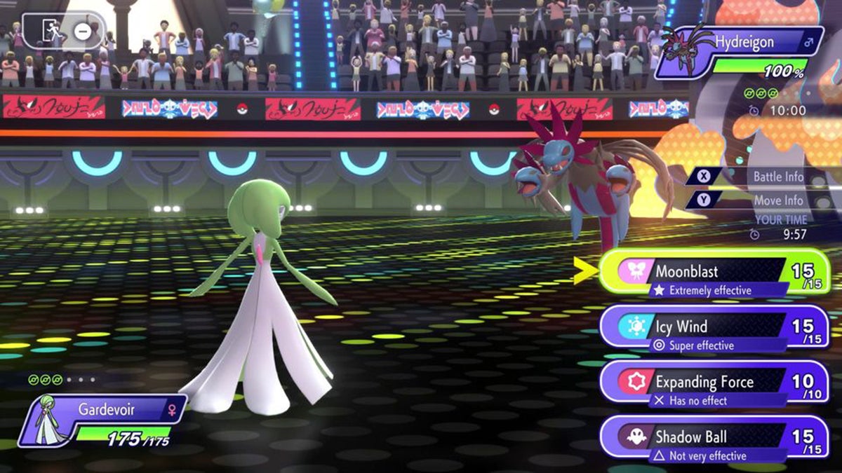 Pokémon Champions - Gardevoir gameplay