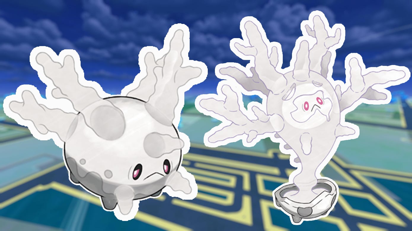 How to get Galarian Corsola and evolution Cursola in Pokémon Go ...