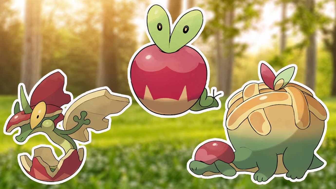 How to get Applin and evolutions Flapple and Appletun in Pokémon Go ...