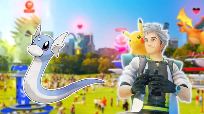 Der Community Day Classic mit Dratini im November 2022 in Pokémon Go.