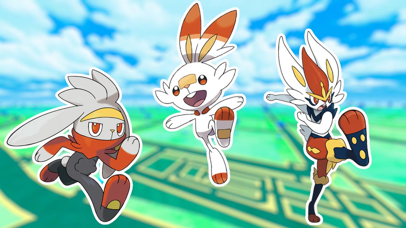 How to get Scorbunny and evolutions Raboot and Cinderace in Pokémon Go ...
