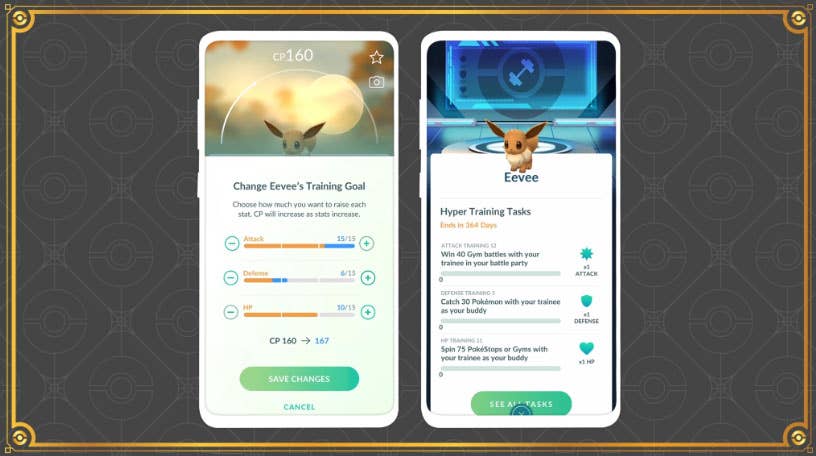 Trainer Go Mod Pokémon Go Hyper Training explained | Eurogamer.net