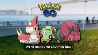 Pokémon Go Käferkrabbelei: Event-Boni und Gruppen-Boni im Überblick