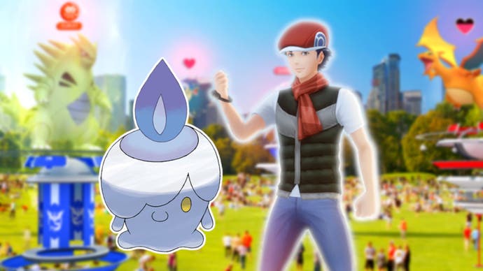 Lichtel beim Community Day im Oktober 2022 in Pokémon Go.