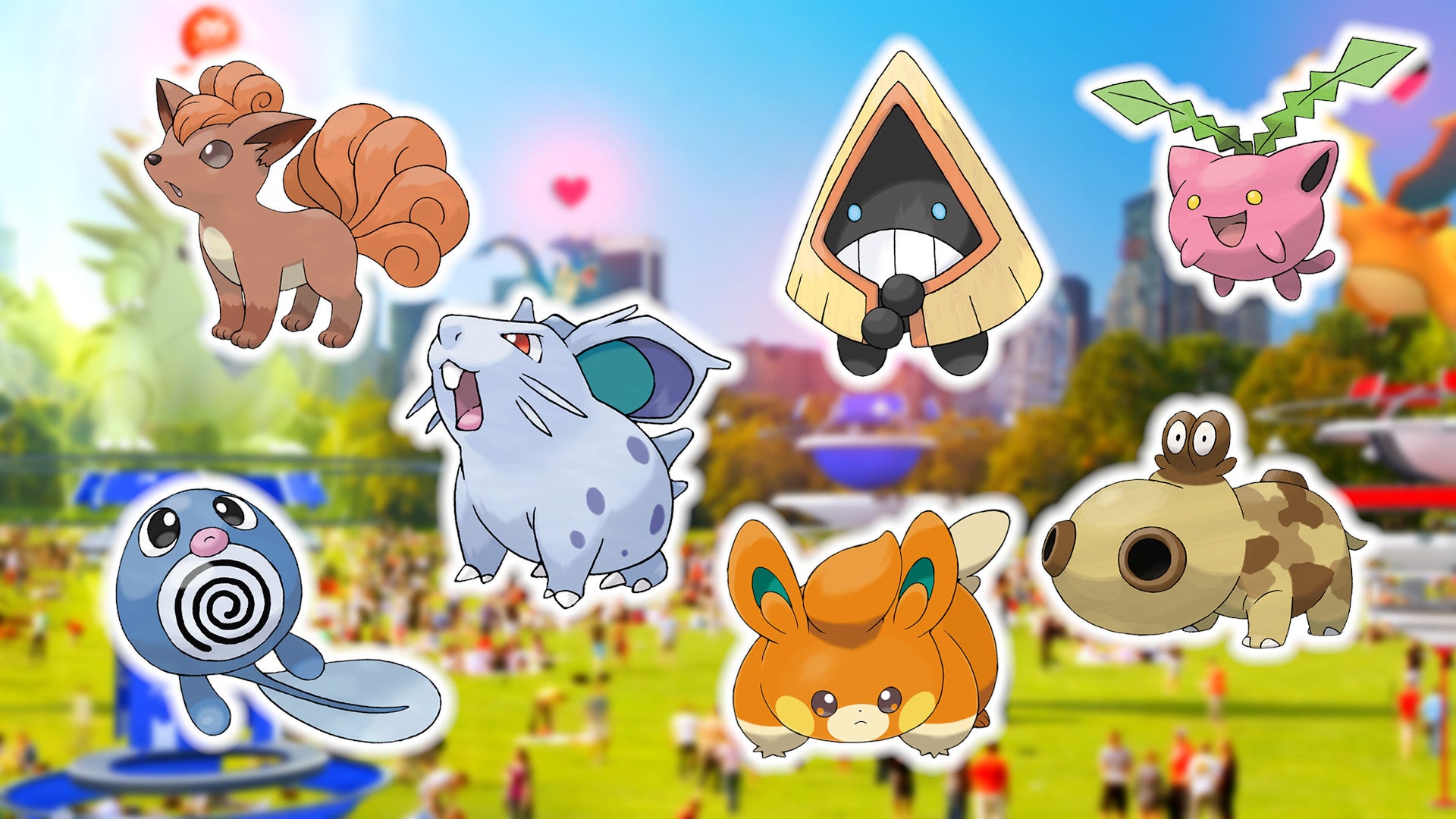 Die Pokémon der Rampenlicht-Stunden im März 2024 in Pokémon Go.