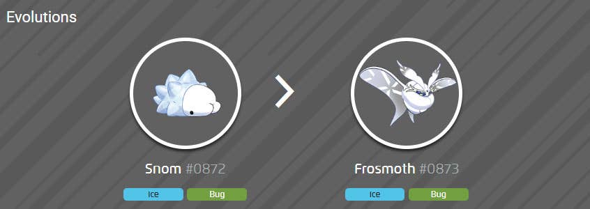 Snow Pokemon Evolution How to get Snom and evolution Frosmoth in Pokémon Go | Eurogamer.net