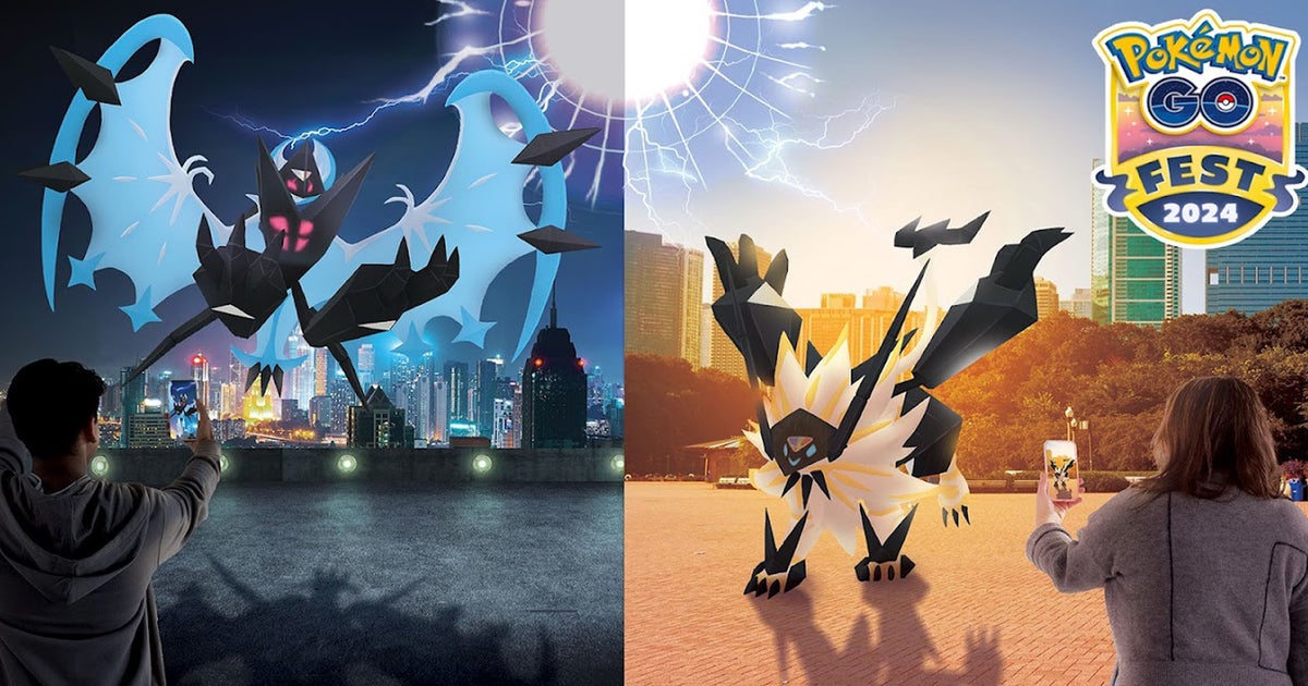 Adventure effects of Sunsteel Strike and Moon Spirit Beam in Pokémon Go