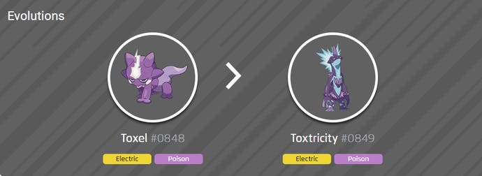 Pokémon Go XXS Toxtricity Gigantamax (non shiny) - Trade Registered 20k dust Pokémon Go XXS Toxtricity Gigantamax (non shiny) - Trade Registered 20k dust