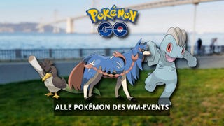 Pokémon Go WM-Event: Pokémon, die ihr fangen könnt