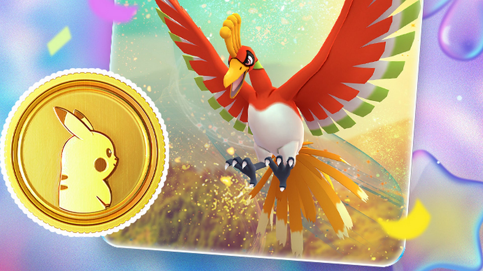Pokémon Go: Neuer Go-Pass für Juli mit Ho-Oh und Gierspenst ab heute verfügbar