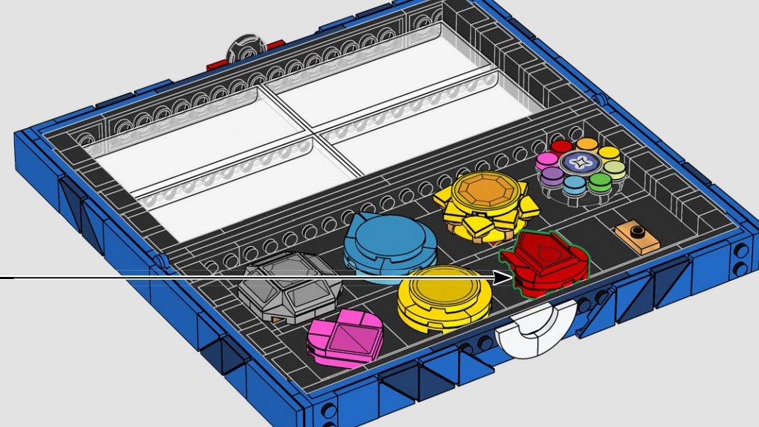 Pokémon Kanto Badge Collection image from the instruction manual