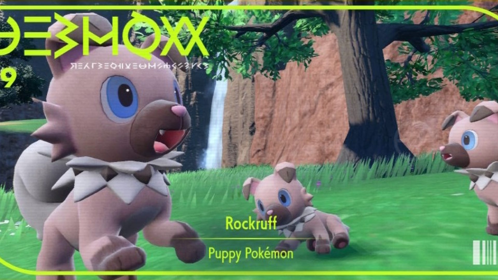 Rock Ruff Jumping How to evolve Rockruff into Dusk Form Lycanroc in Pokemon Scarlet and ...