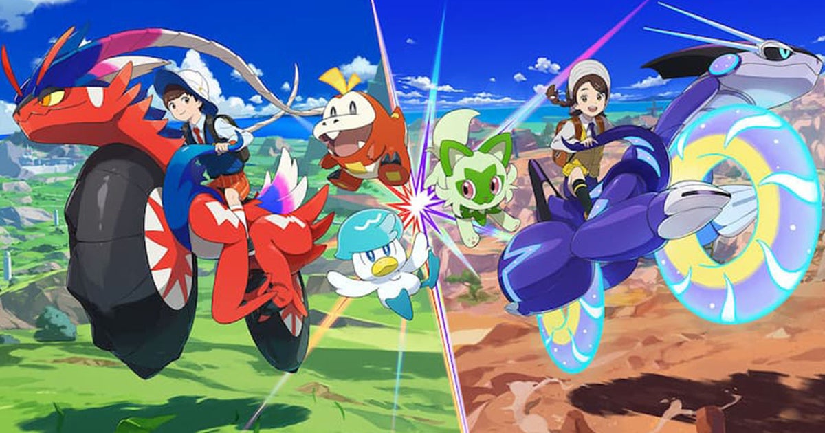 Pokémon Scarlet & Violet: Siêu phẩm Pokémon đến từ nhà Nintendo Switch Pokémon Scarlet and Violet Legendary Pokémon, including Koraidon, Miraidon and Treasures of Ruin legendaries | Eurogamer.net