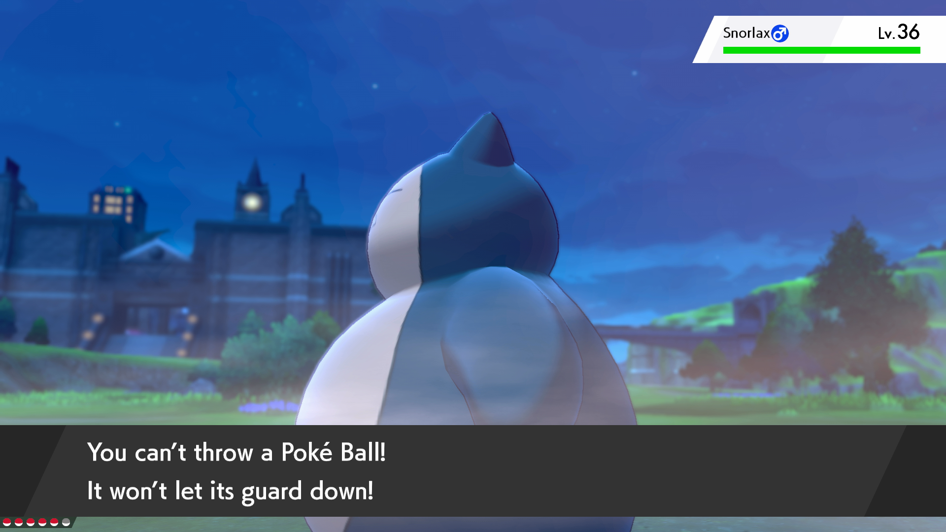 Pokemon Sword and Shield ‘You Can’t Throw a Poke Ball, It Won’t Let