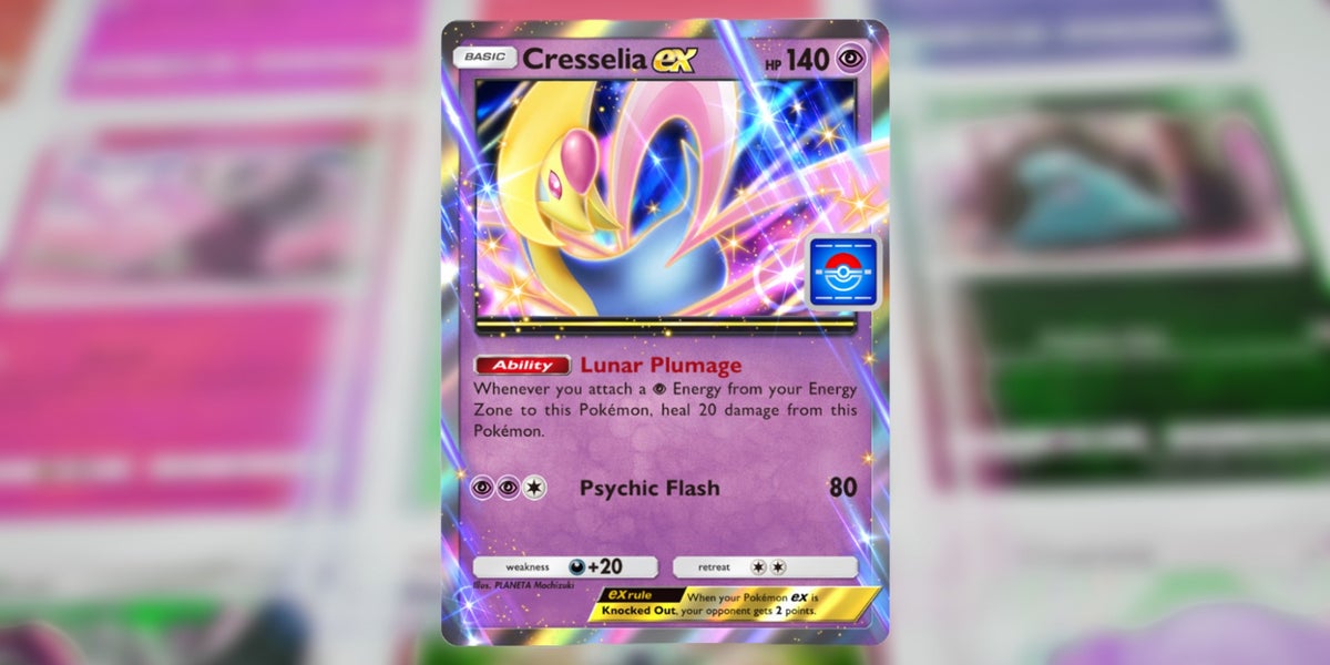 Pokemon TCG Pocket Cresselia ex deck guide and card list | VG247 Pokemon TCG Pocket Cresselia ex deck guide and card list | VG247