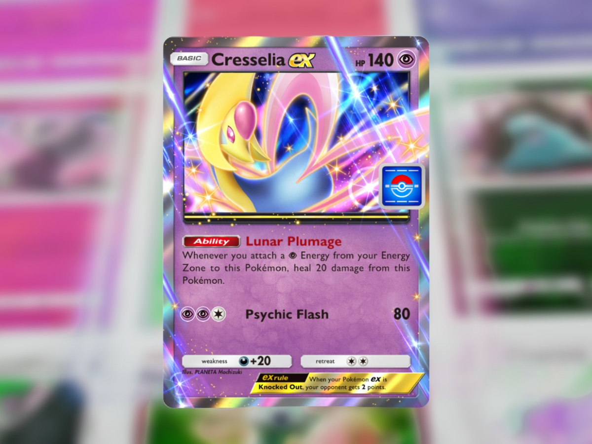 Pokemon TCG Pocket Cresselia ex deck guide and card list | VG247 Pokemon TCG Pocket Cresselia ex deck guide and card list | VG247