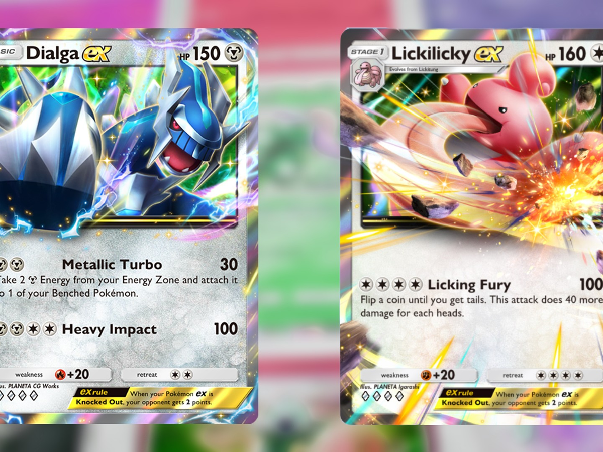 Pokemon TCG Pocket Dialga ex and Lickilicky ex deck guide and card list | VG247 Pokemon TCG Pocket Dialga ex and Lickilicky ex deck guide and card list | VG247