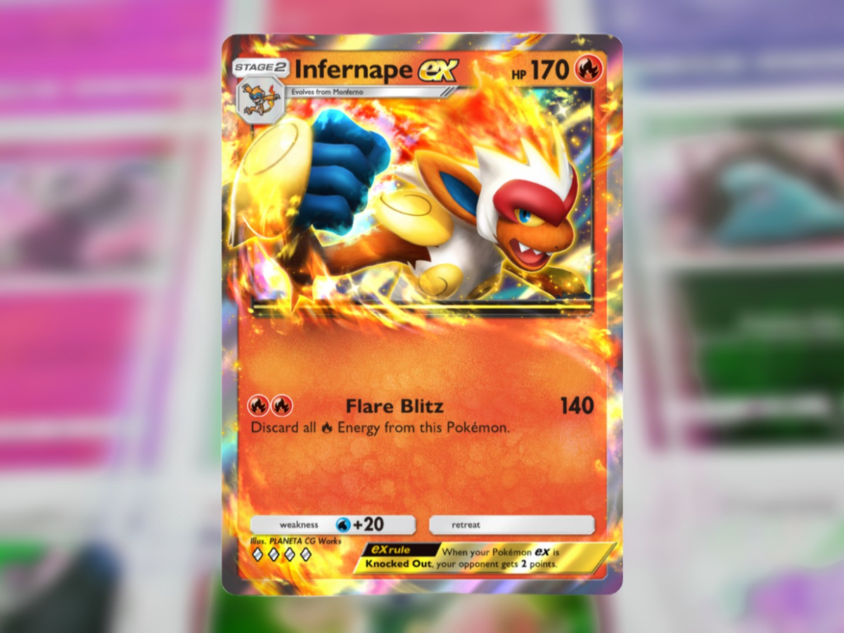 Pokemon TCG Pocket Infernape ex deck guide and card list | VG247 Pokemon TCG Pocket Infernape ex deck guide and card list | VG247