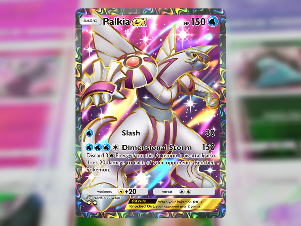 palkia ex pokemon card Palkia EX (Team Plasma) (100 Full Art) 100/101