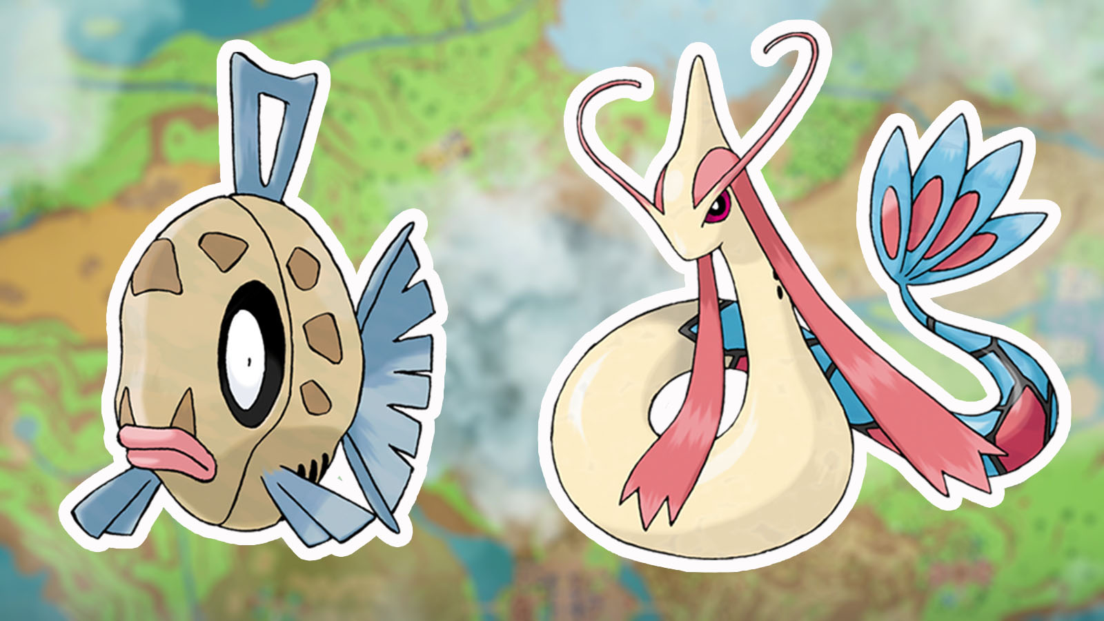 Milotic And Feebas Bulbagarden: