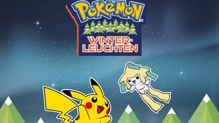 Pokémon-Winterleuchten im Dortmunder Westfalenpark von Dezember bis Januar.