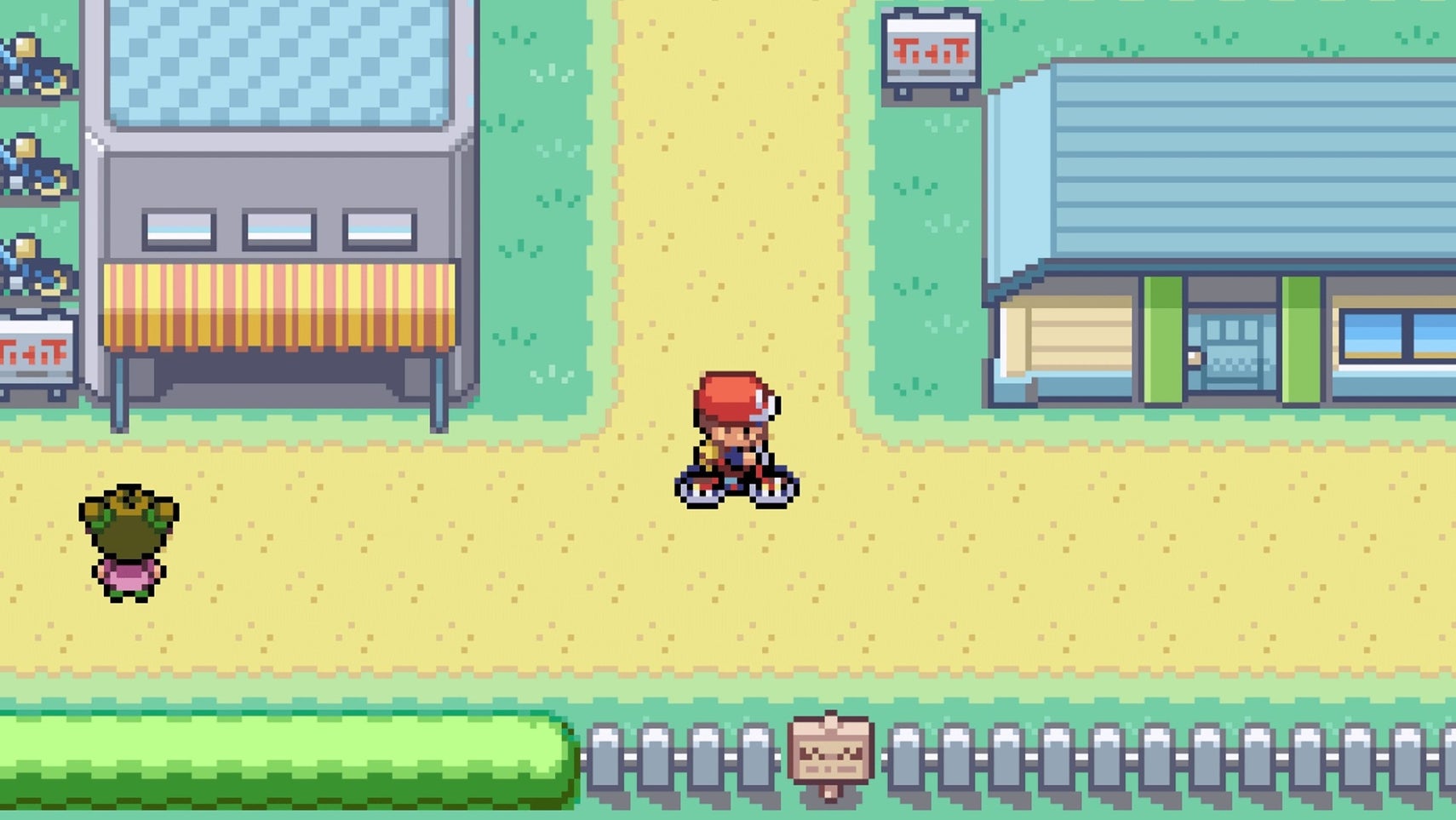 Pokemon FireRed and LeafGreen - bike ride