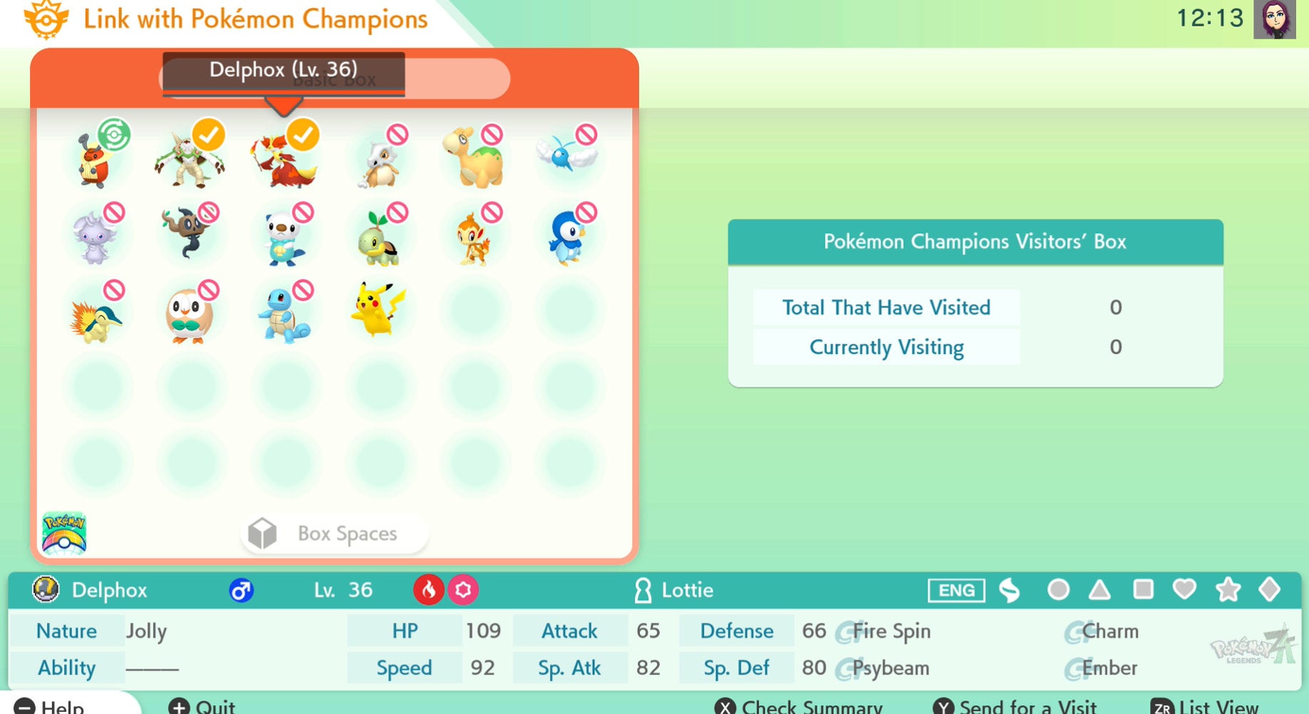 How to transfer Pokémon from Home to Pokémon Champions