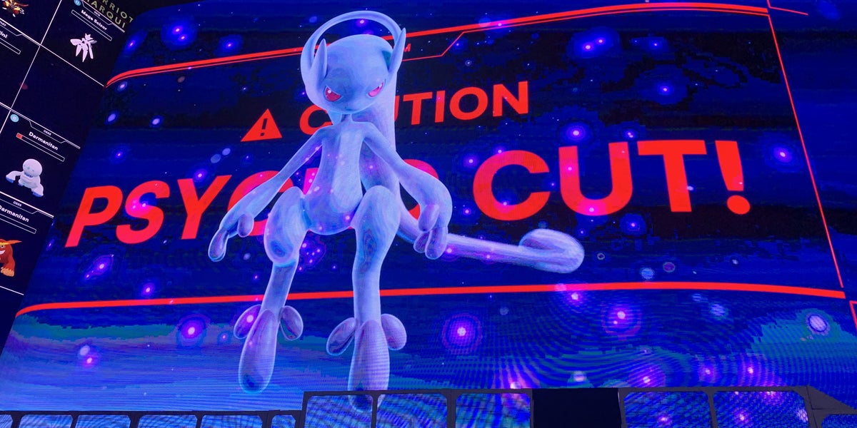 It was like being back in 2016" Pokémon Go celebrates 10th anniversary by recreating the original trailer's Times Square Mewtwo raid | Eurogamer.net