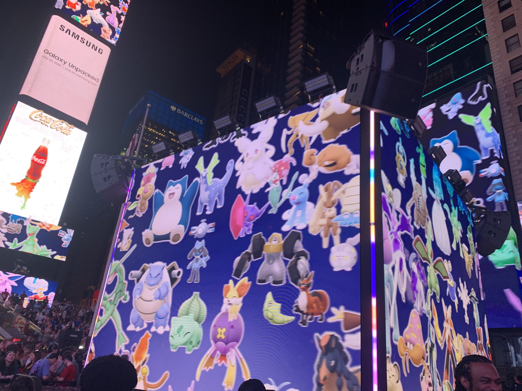 Hình minh họa sự kiện tại Times Square