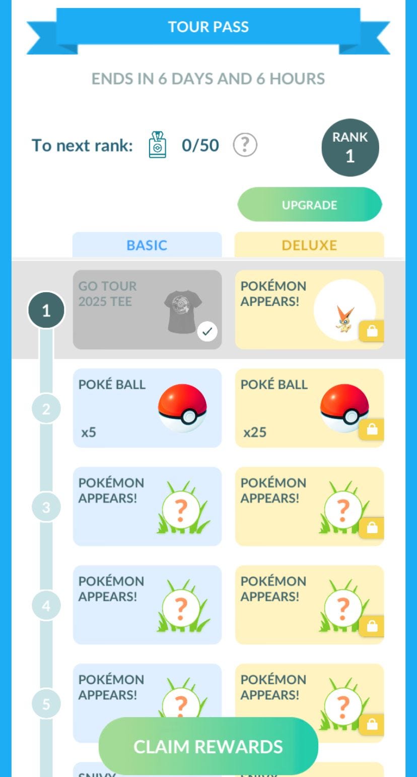 Pokémon Go Tour Pass, including how to get Tour Points, ranks ...