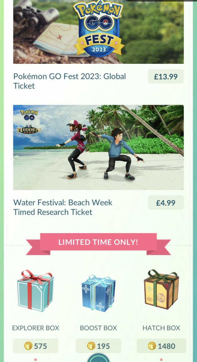 pokemon go beach week research tasks