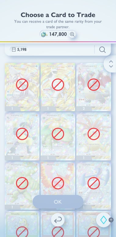 Pokmon TCG Pocket trading and how to trade cards | Eurogamer.net Pokmon TCG Pocket trading and how to trade cards | Eurogamer.net