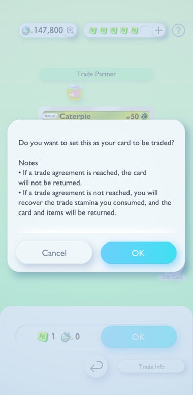 Pokmon TCG Pocket trading and how to trade cards | Eurogamer.net Pokmon TCG Pocket trading and how to trade cards | Eurogamer.net