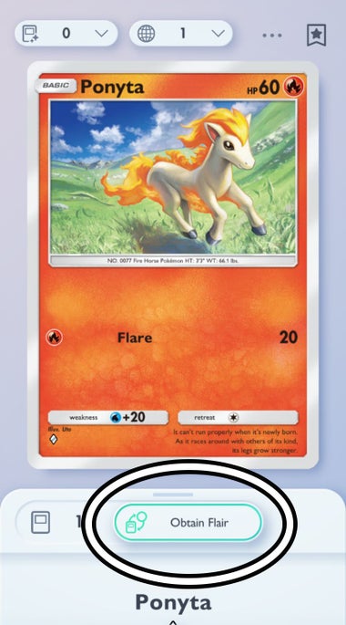 Flair in Pokmon TCG Pocket, including how to get Flair, Flair cost, differences between Battle and Cosmetic Flairs | Eurogamer.net Flair in Pokmon TCG Pocket, including how to get Flair, Flair cost, differences between Battle and Cosmetic Flairs | Eurogamer.net