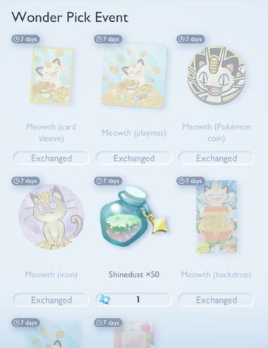 Pokmon TCG Pocket Shinedust explained | Eurogamer.net Pokmon TCG Pocket Shinedust explained | Eurogamer.net