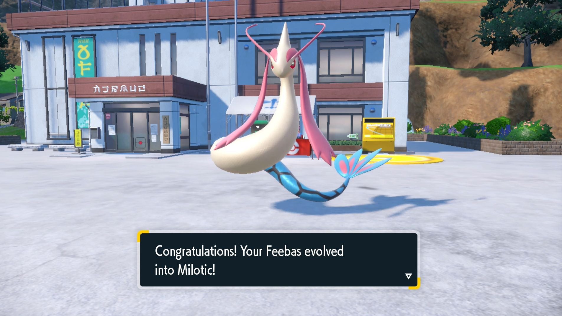 Feebas Evolution Line How to evolve Feebas into Milotic in The Teal Mask for Pokémon Scarlet ...