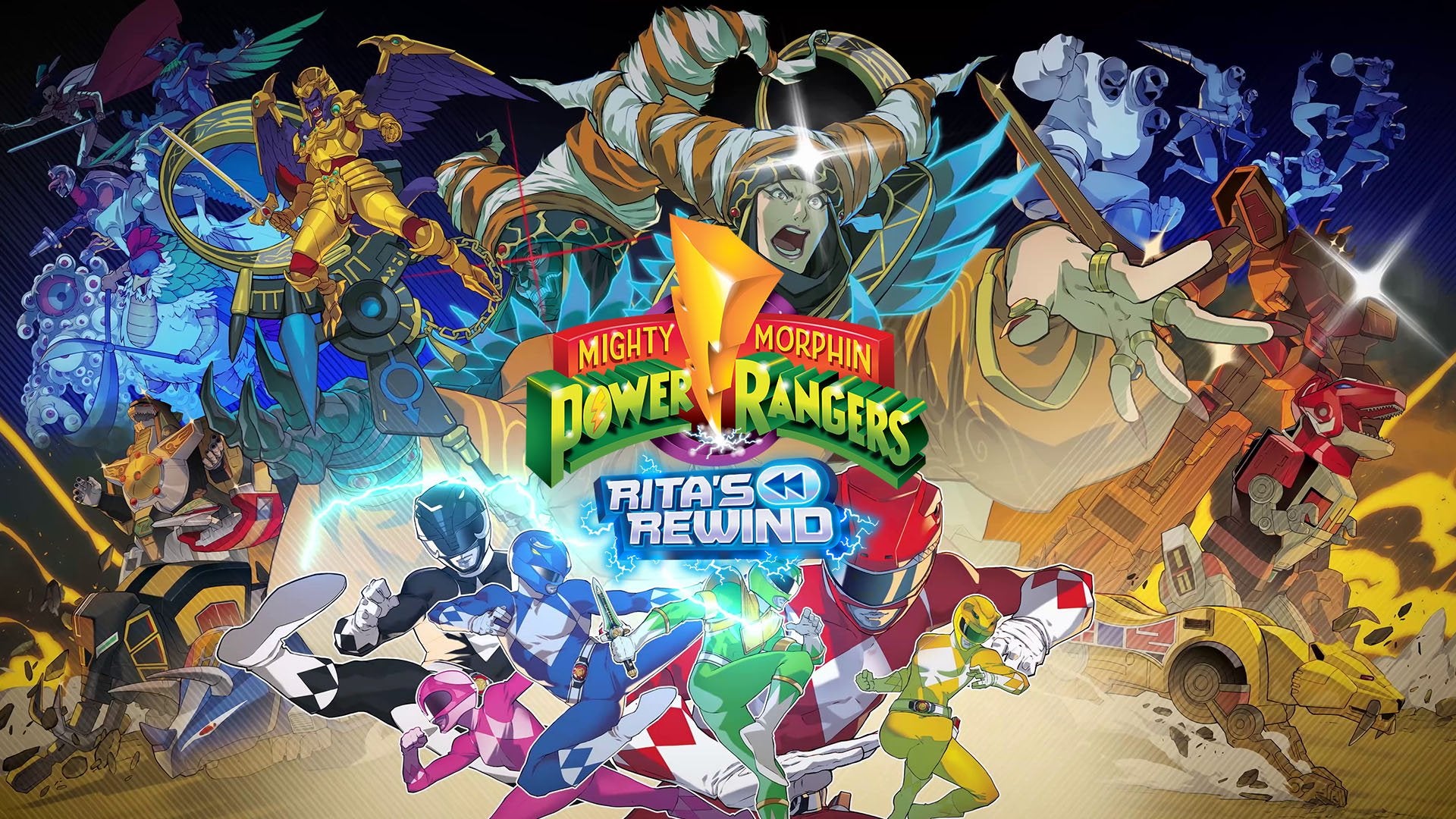 El beat'em up retro Mighty Morphin Power Rangers: Rita’s Rewind se publicará en diciembre