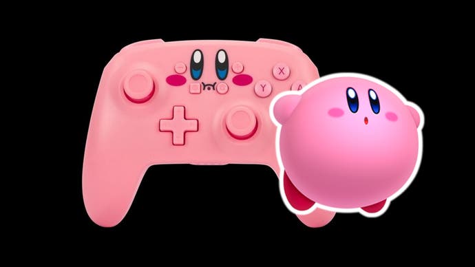 Dieser neue Switch-Controller sieht aus, als hätte Kirby ihn sich einverleibt.