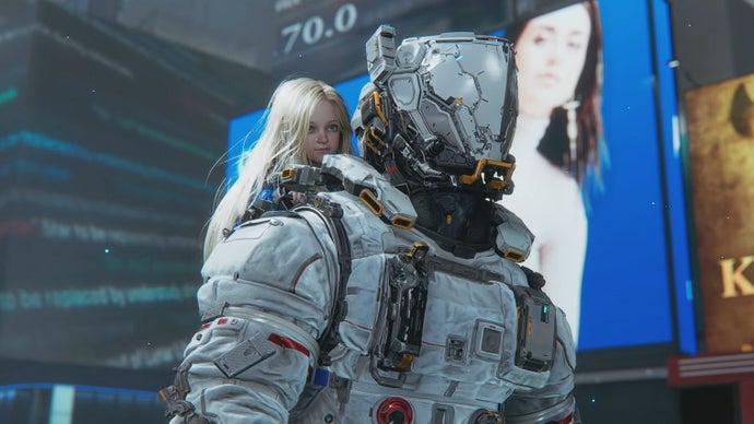 Pragmata's New York-like cityscape was intentionally designed to feel "AI-generated" and "distorted"