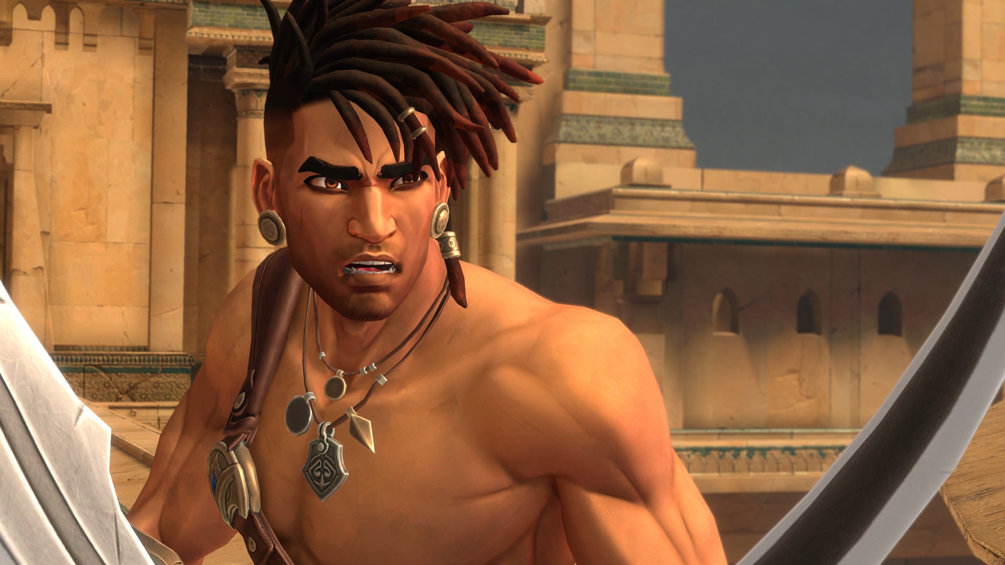 A close up of Sargon in Prince Of Persia: The Lost Crown - 11
