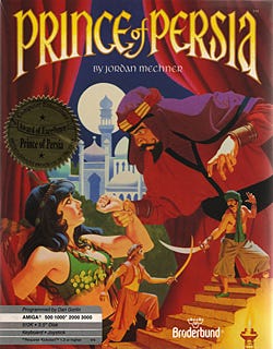 Caixa de jogo de Prince of Persia (1989)