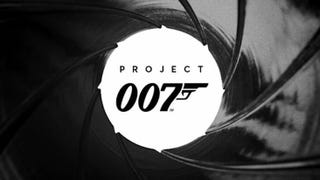 A black Project 007 appears through the barrel of a gun in the teaser trailer for IOI's James Bond