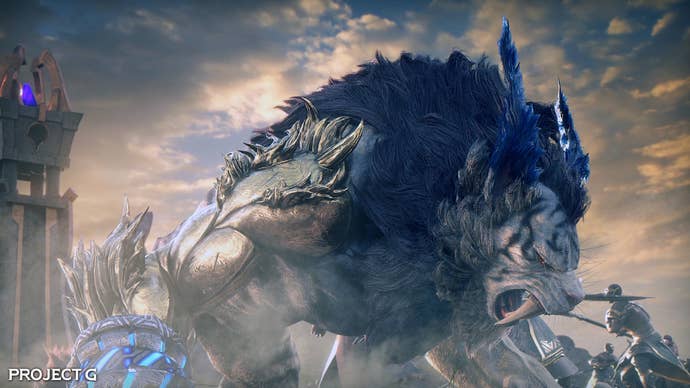 Project G tiger monster artwork